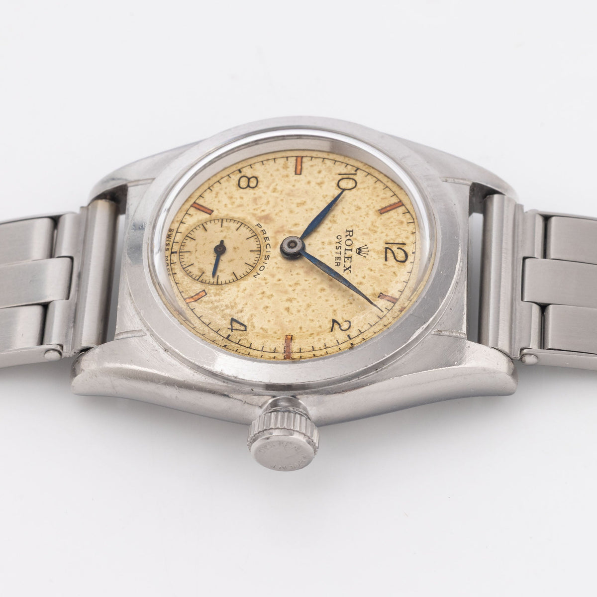 Rolex Oyster-Precision Flat Back ref. 2765 Creme Brûlée Dial
