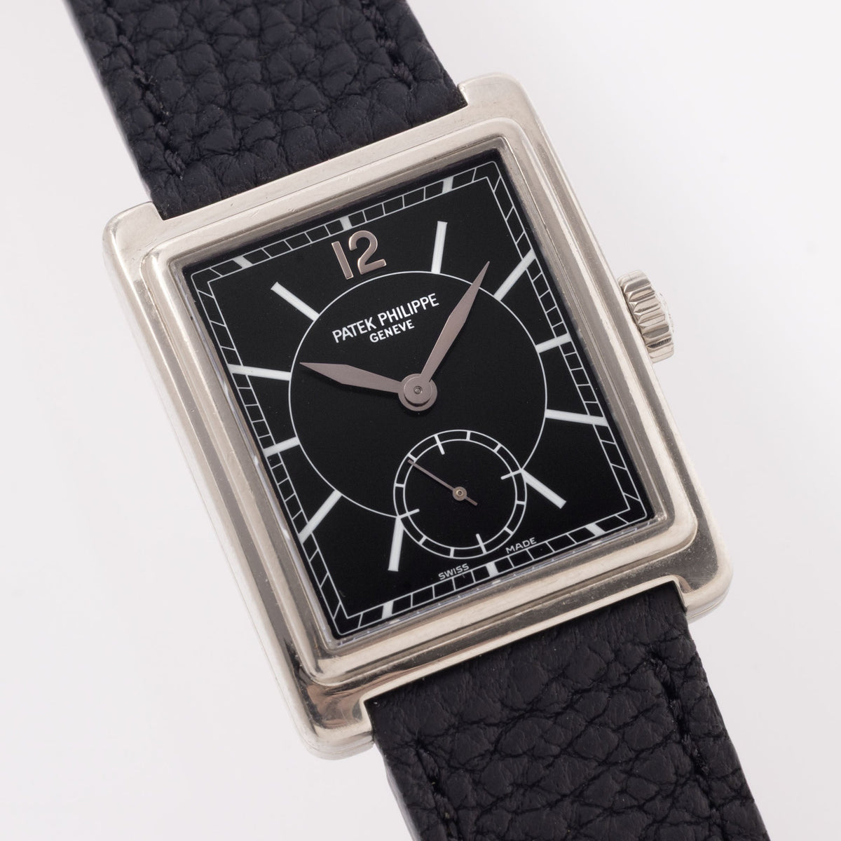 Patek Philippe Gondolo 5010G Black Dial in 18k White Gold