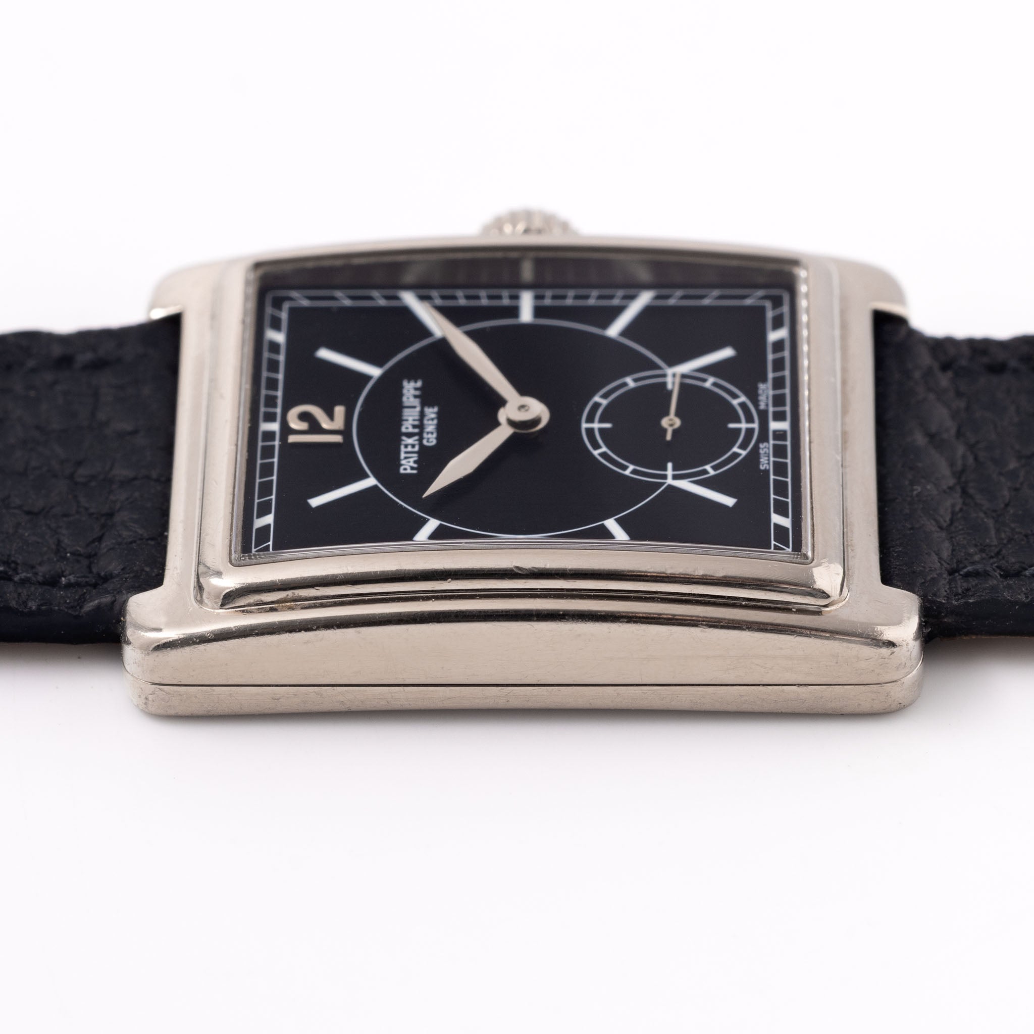 Patek Philippe Gondolo 5010G Black Dial in 18k White Gold