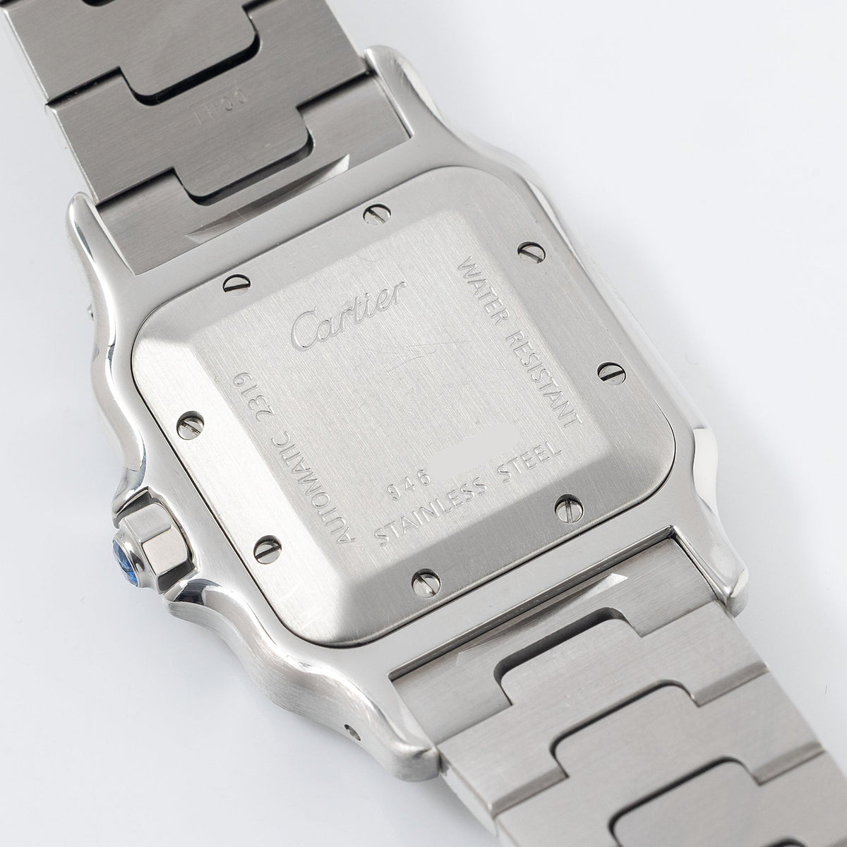 Cartier Santos Galbeé ref. 2319 SIHH Slate Grey Dial with Box and Original Guarantee Paper “Limited edition”
