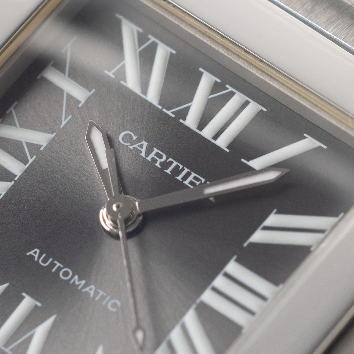 Cartier Santos Galbeé ref. 2319 SIHH Slate Grey Dial with Box and Original Guarantee Paper “Limited edition”