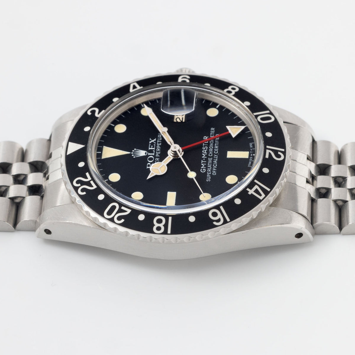 Rolex GMT-Master 16750 Matte Dial “Vivid Patina” with Original Box