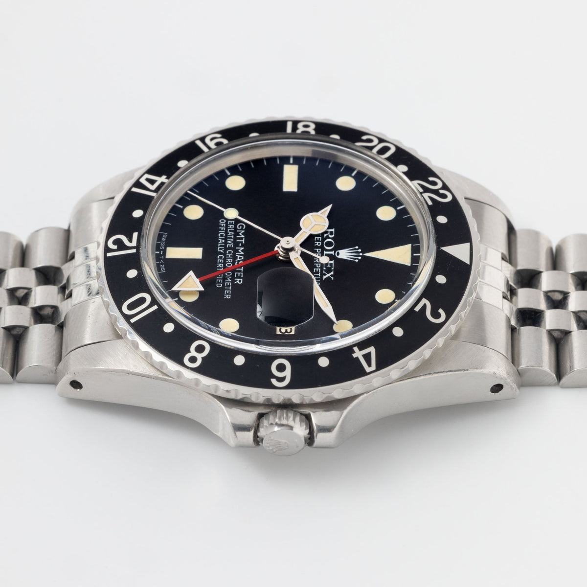 Rolex GMT-Master 16750 Matte Dial “Vivid Patina” with Original Box
