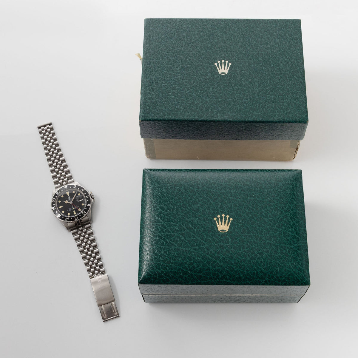 Rolex GMT-Master 16750 Matte Dial “Vivid Patina” with Original Box