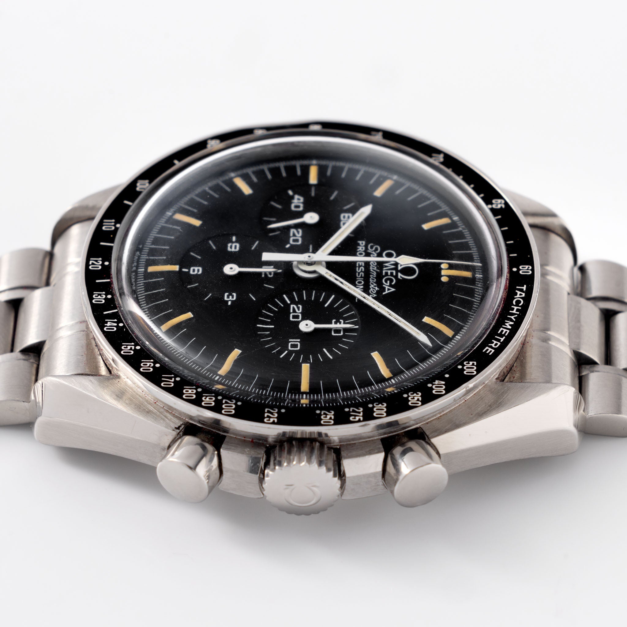 Omega Speedmaster Professional Tritium Zifferblatt mit Box und Papieren Referenz 145.0022