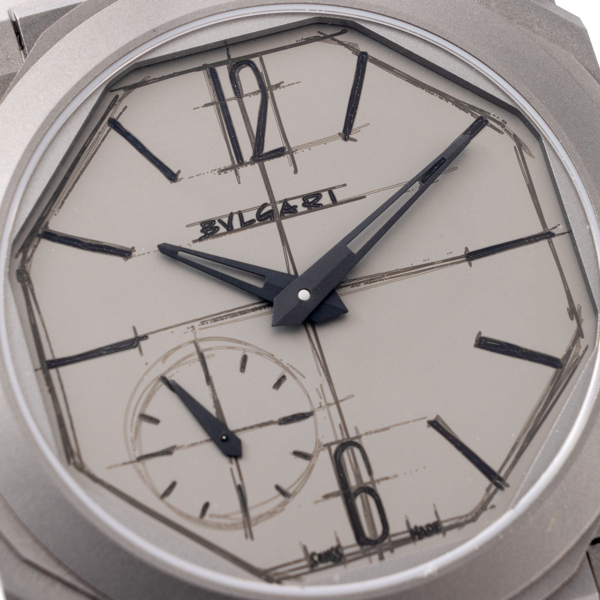 Bulgari Octo Finissimo ‘Sketch’ 10 Jahre Jubiläum Limitierte Edition Titan Referenz 103672