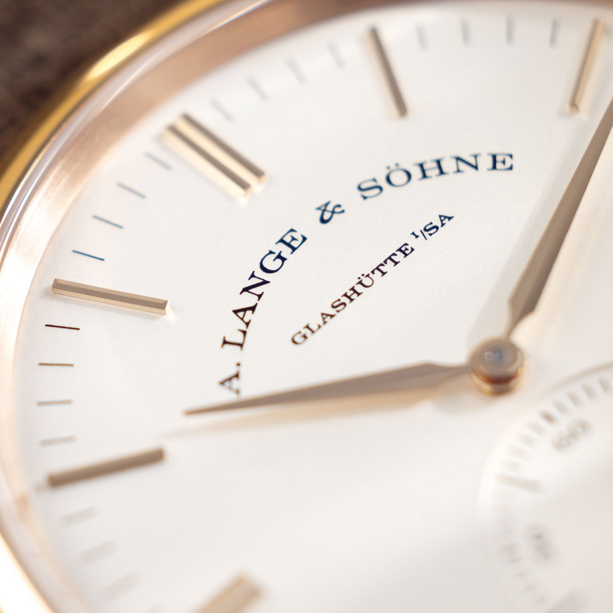 A. Lange & Söhne Saxonia Automatic 380.033 18k Rose gold full set