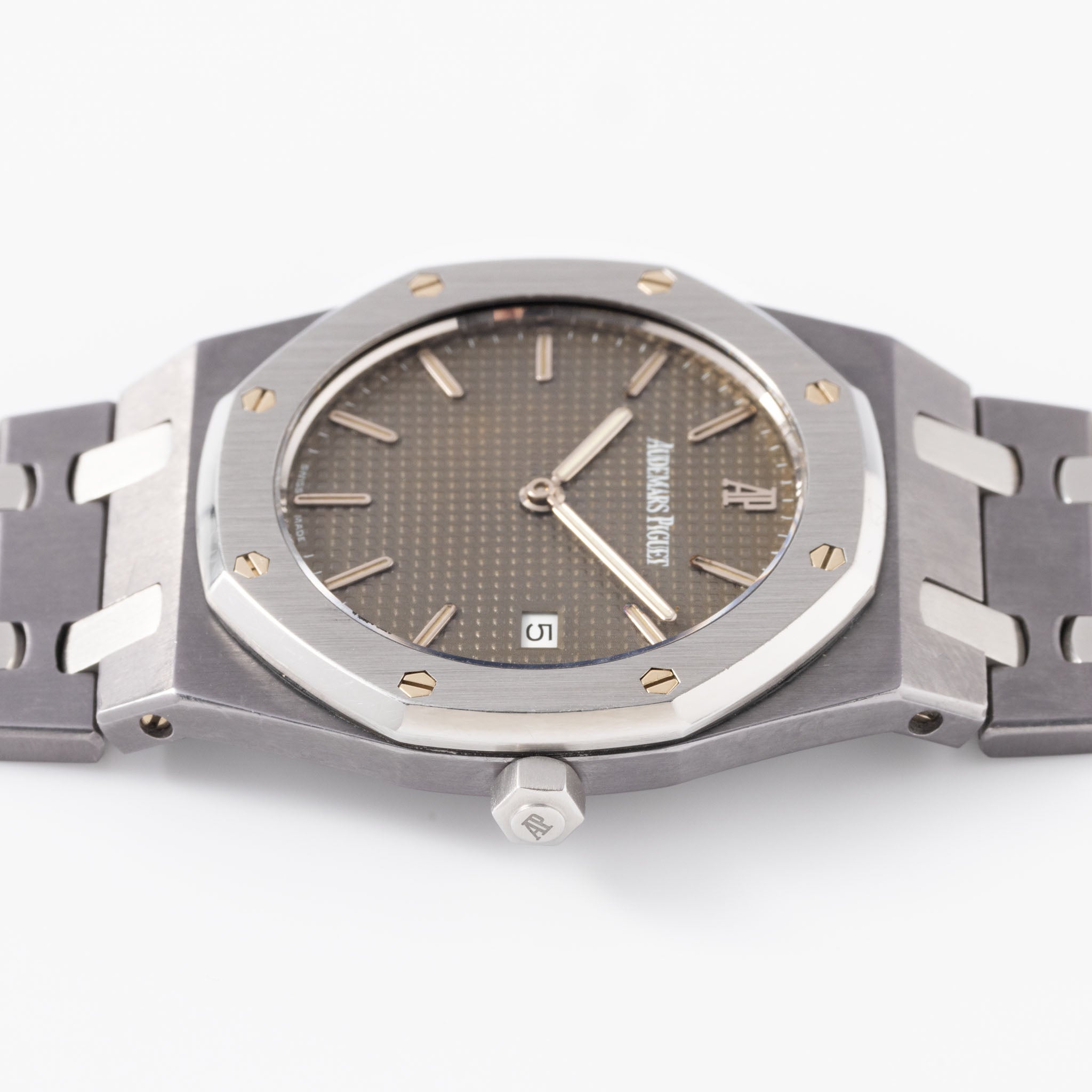 Audemars Piguet Royal Oak Refernz 56175TT “Championship” Stahl und Tantalum mit Box und Papieren Mk2 Zifferblatt