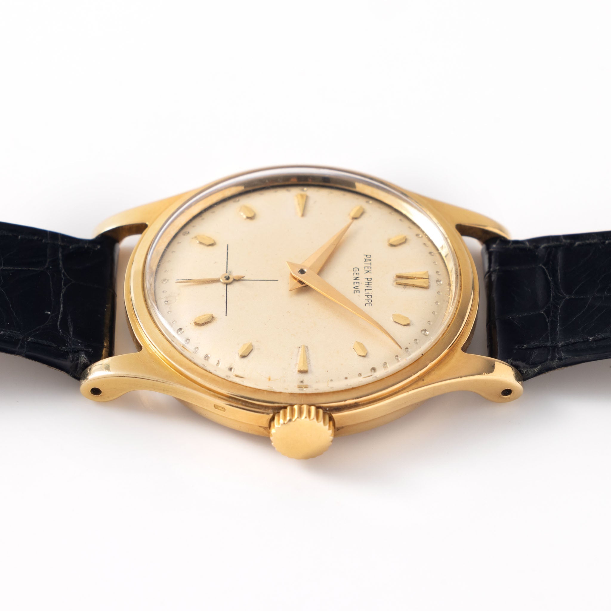 Patek Philippe Calatrava 2509J in 18k yellow gold “Grené-finish dial”
