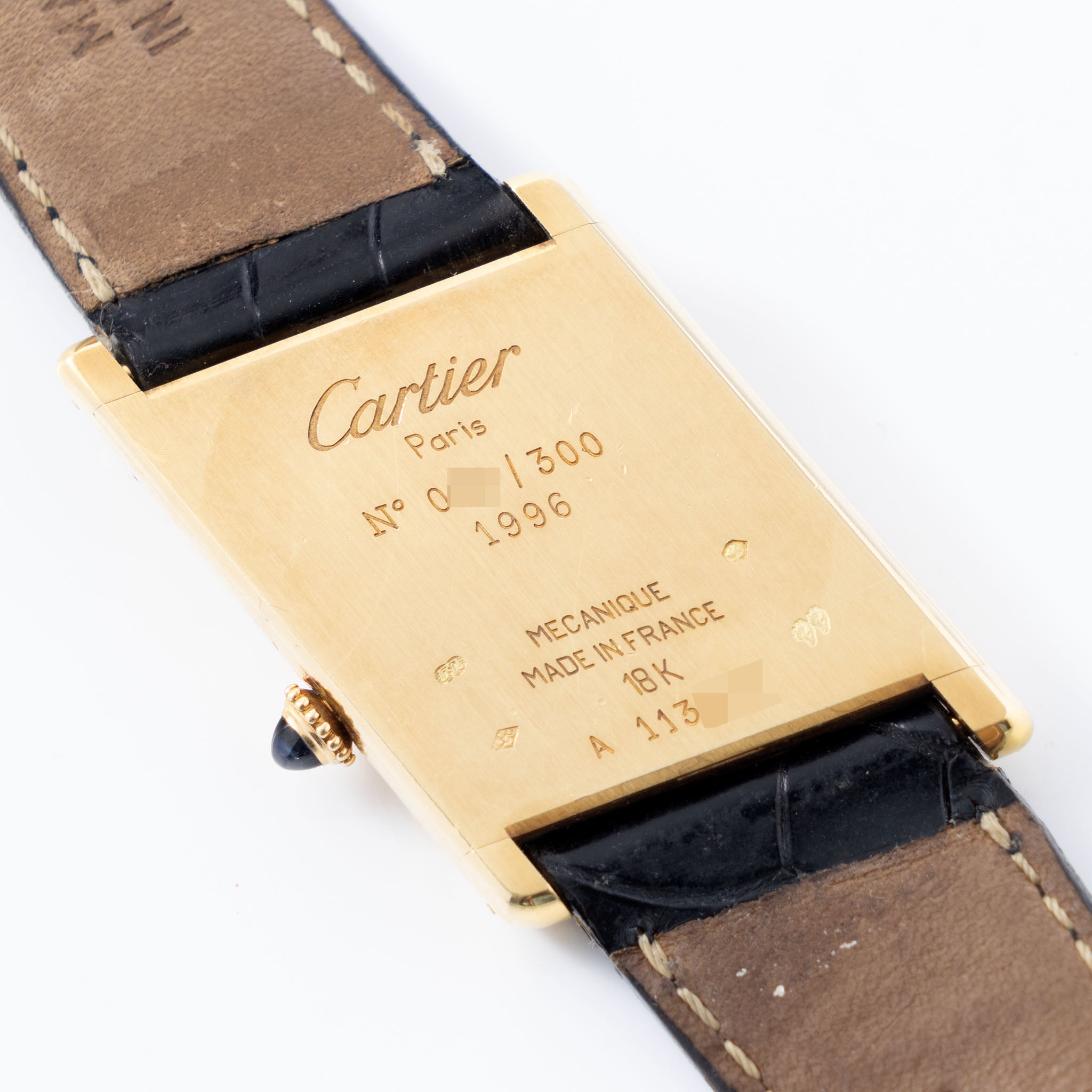 Cartier Tank CPCP Asymétrique in 18k yellow gold ‌