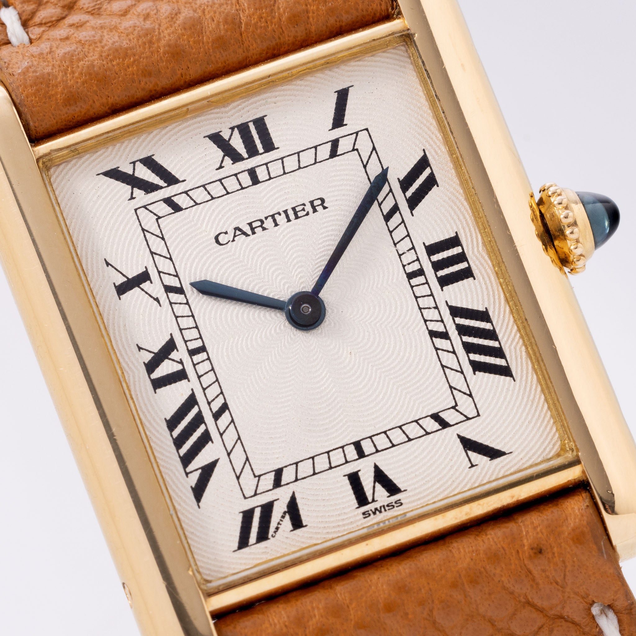 Cartier Tank Louis 1600 18 Karat Gelbgold mit Papieren