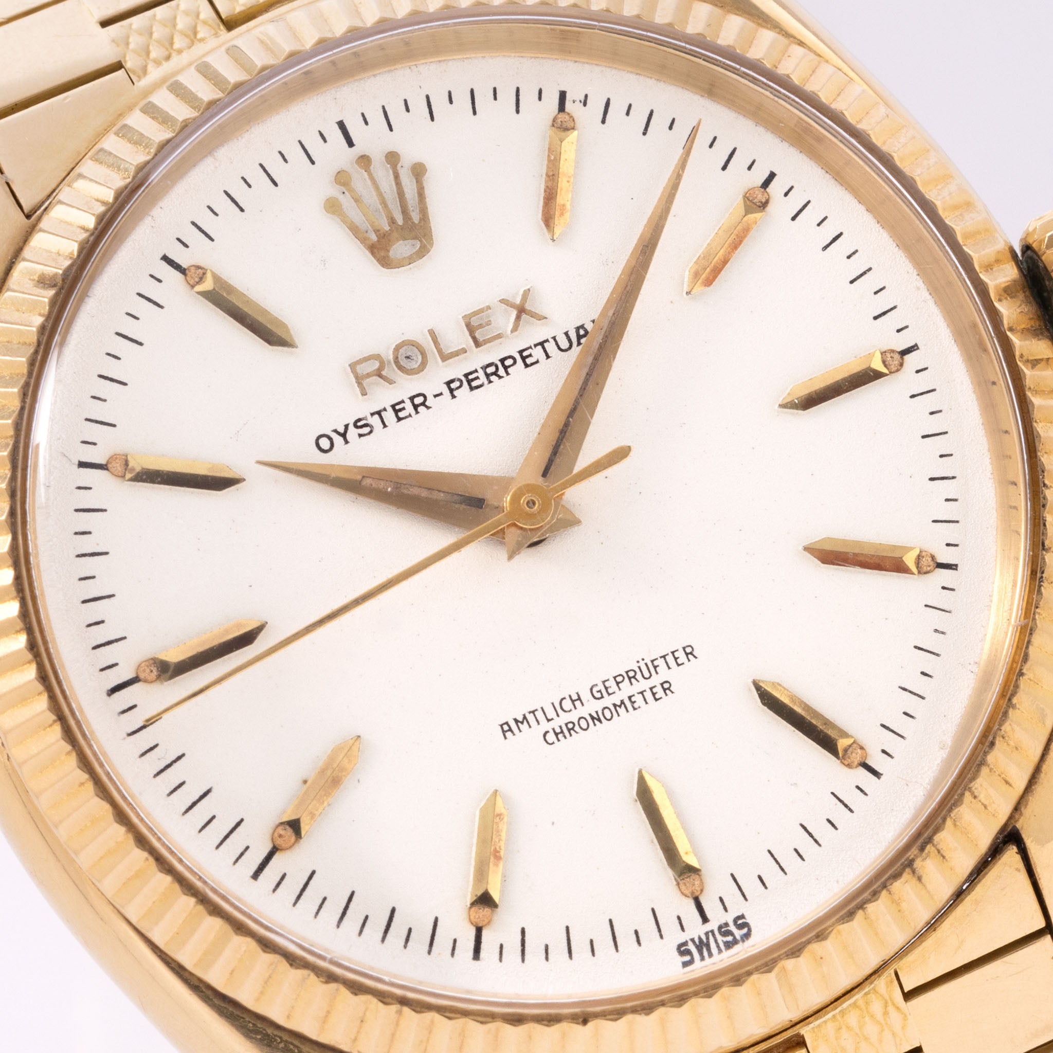 Rolex Oyster Perpetual 6567 „Amtlich geprüfter Chronometer“ Brick Band