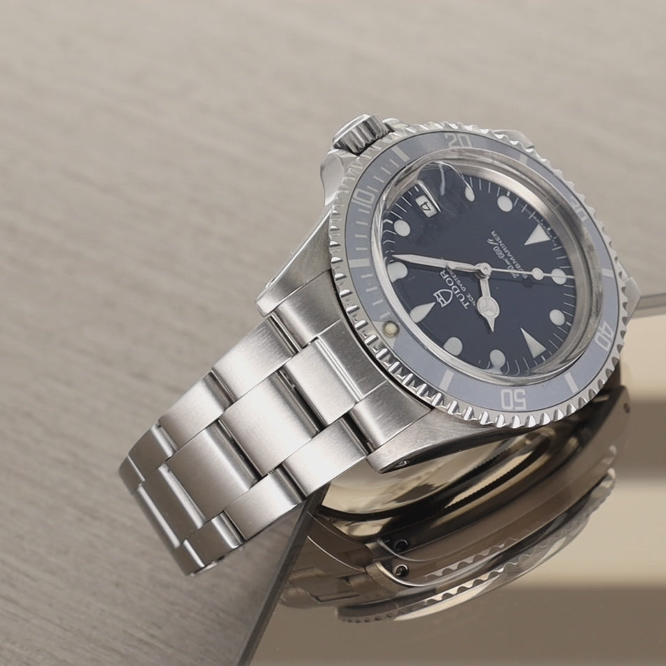 Tudor Submariner Refrenz 79090 Blaues Zifferblatt Mit Ghost Lünette