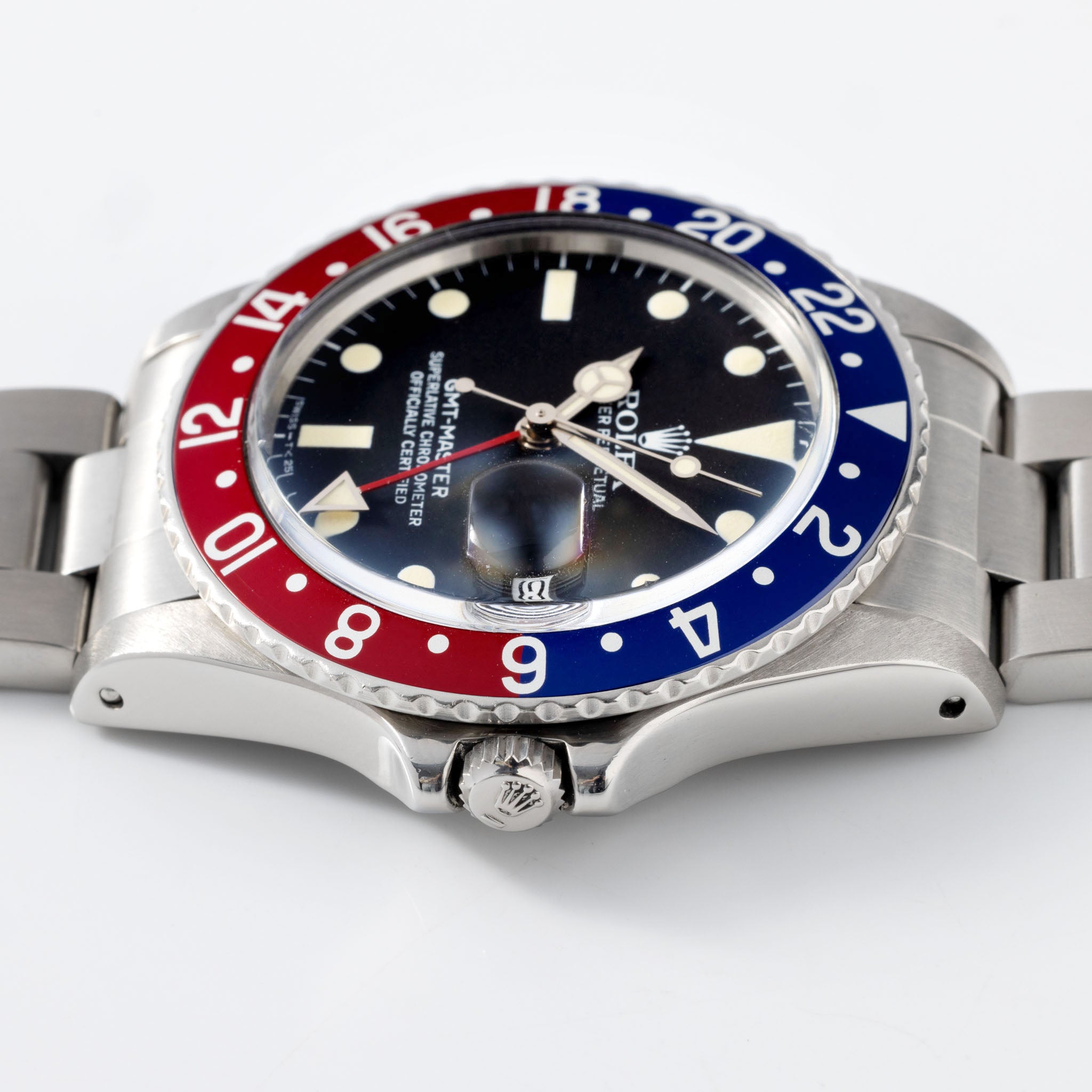 Rolex GMT-Master 16750 Mattes Zifferblatt Mit Box Und Papieren