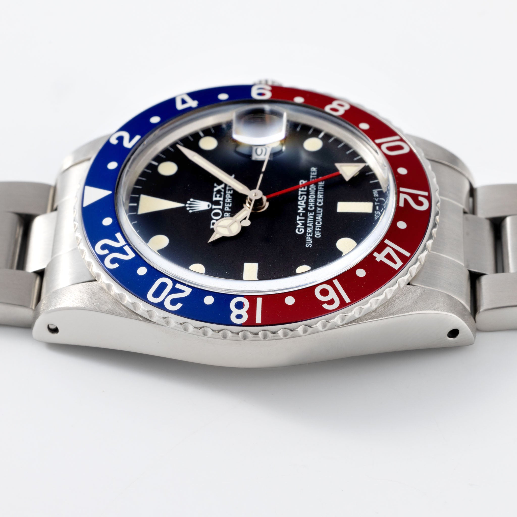 Rolex GMT-Master 16750 Mattes Zifferblatt Mit Box Und Papieren