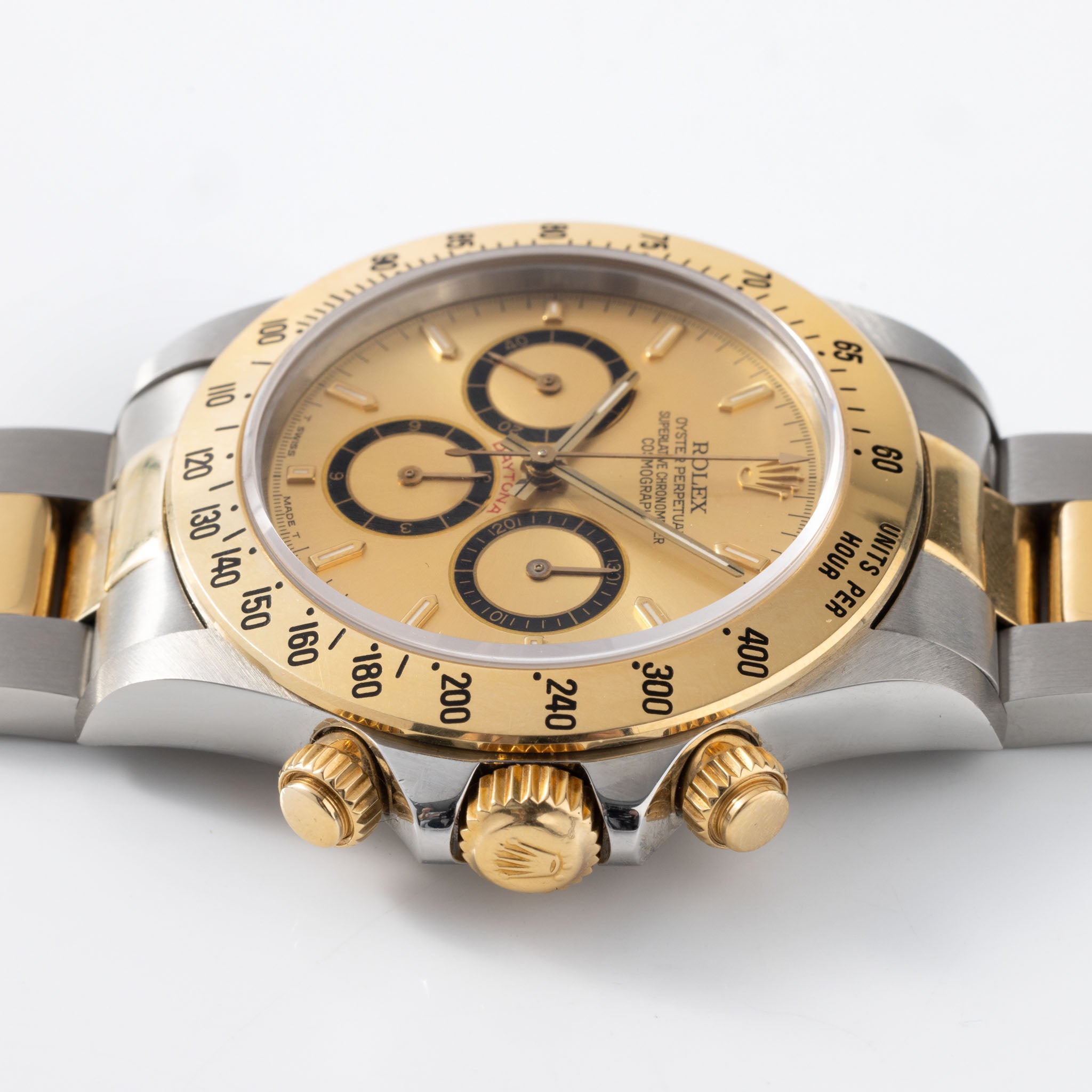 Rolex Cosmograph Daytona 16523 Mit 4-Liner Champagner Zifferblatt