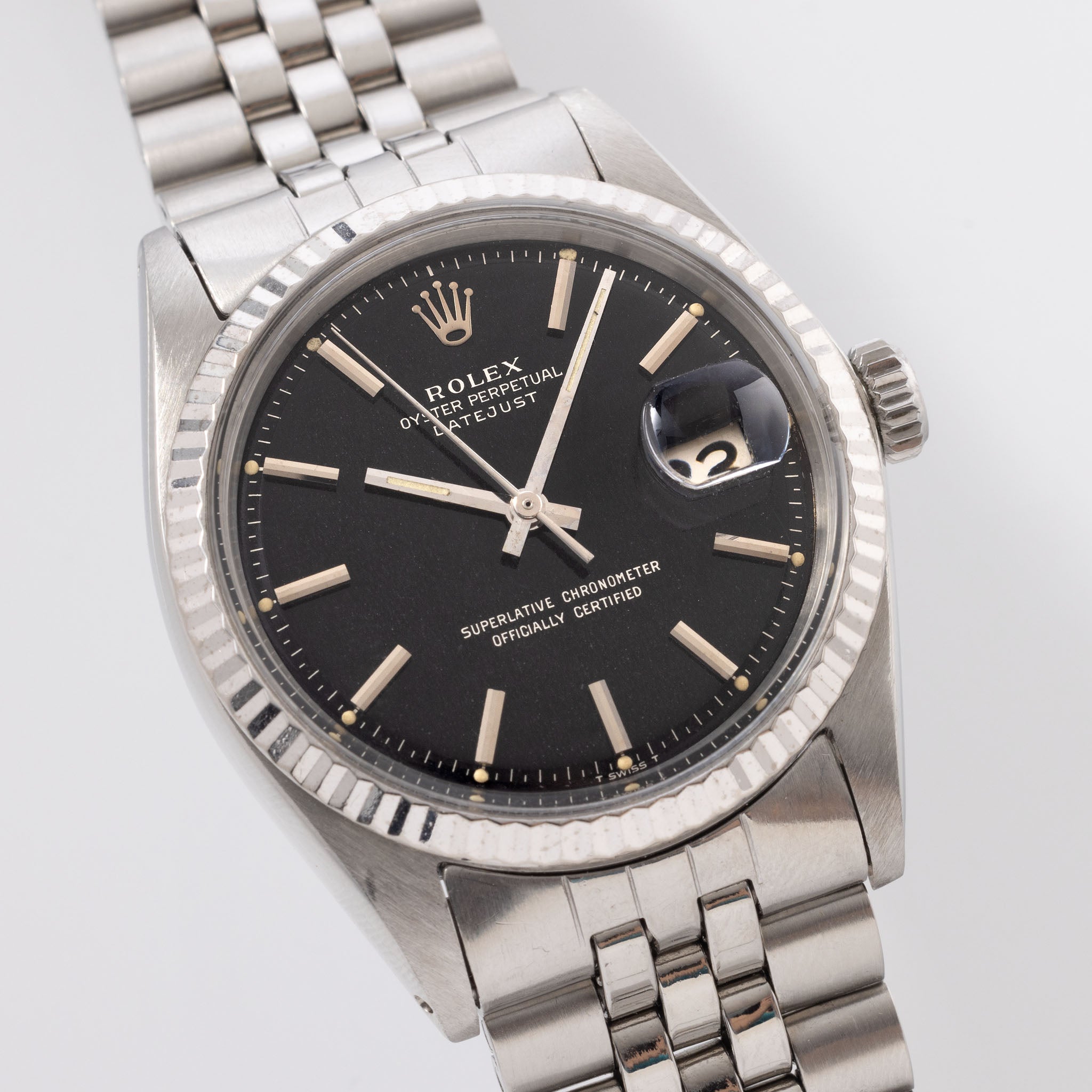 Rolex Datejust 1601 gilt Zifferblatt