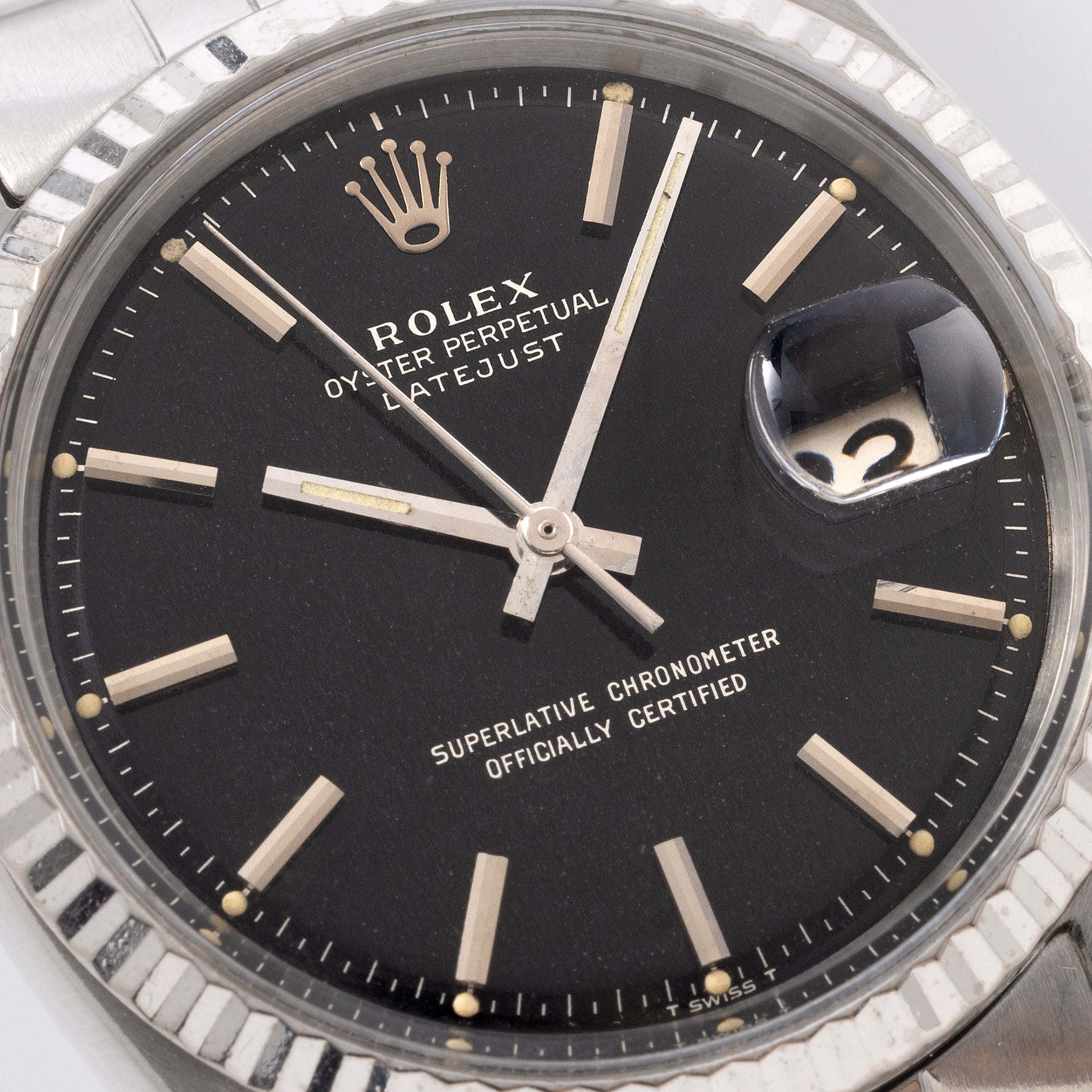 Rolex Datejust 1601 gilt Zifferblatt