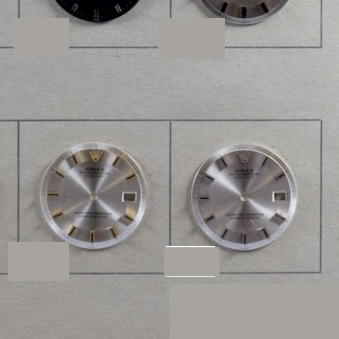 Rolex Datejust 1601 seltenes Singer Block Markers Zifferblatt