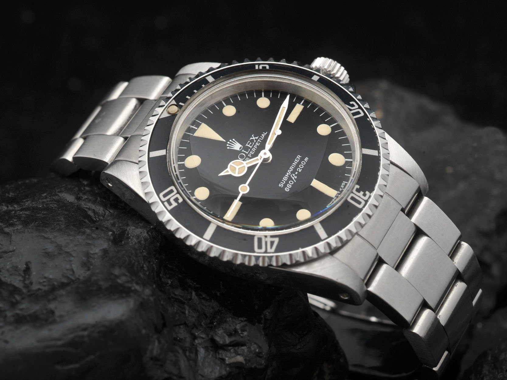 VINTAGE ROLEX 5513 MAXI DIAL SUBMARINER