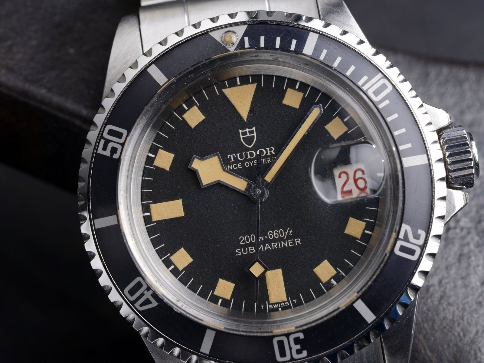 TUDOR 7021 BLACK SNOWFLAKE