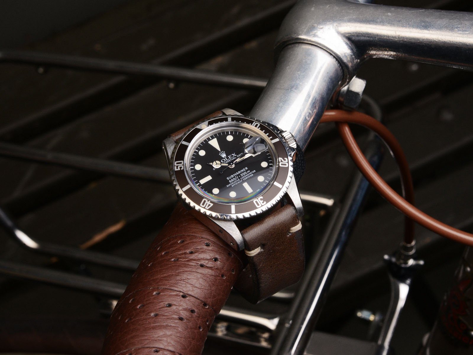 CURATED ‘URBAN RIDER’ ROLEX 1680 SUBMARINER AND BIKE