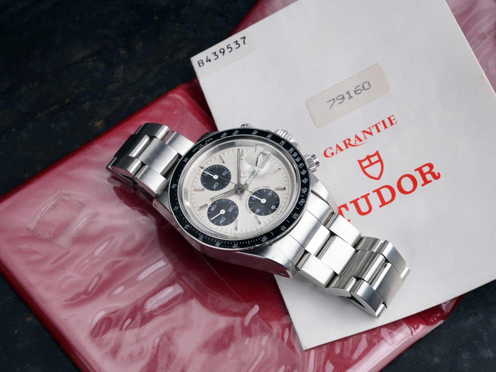 CURATED TUDOR 79160 BIG BLOCK CHRONOGRAPH B+P