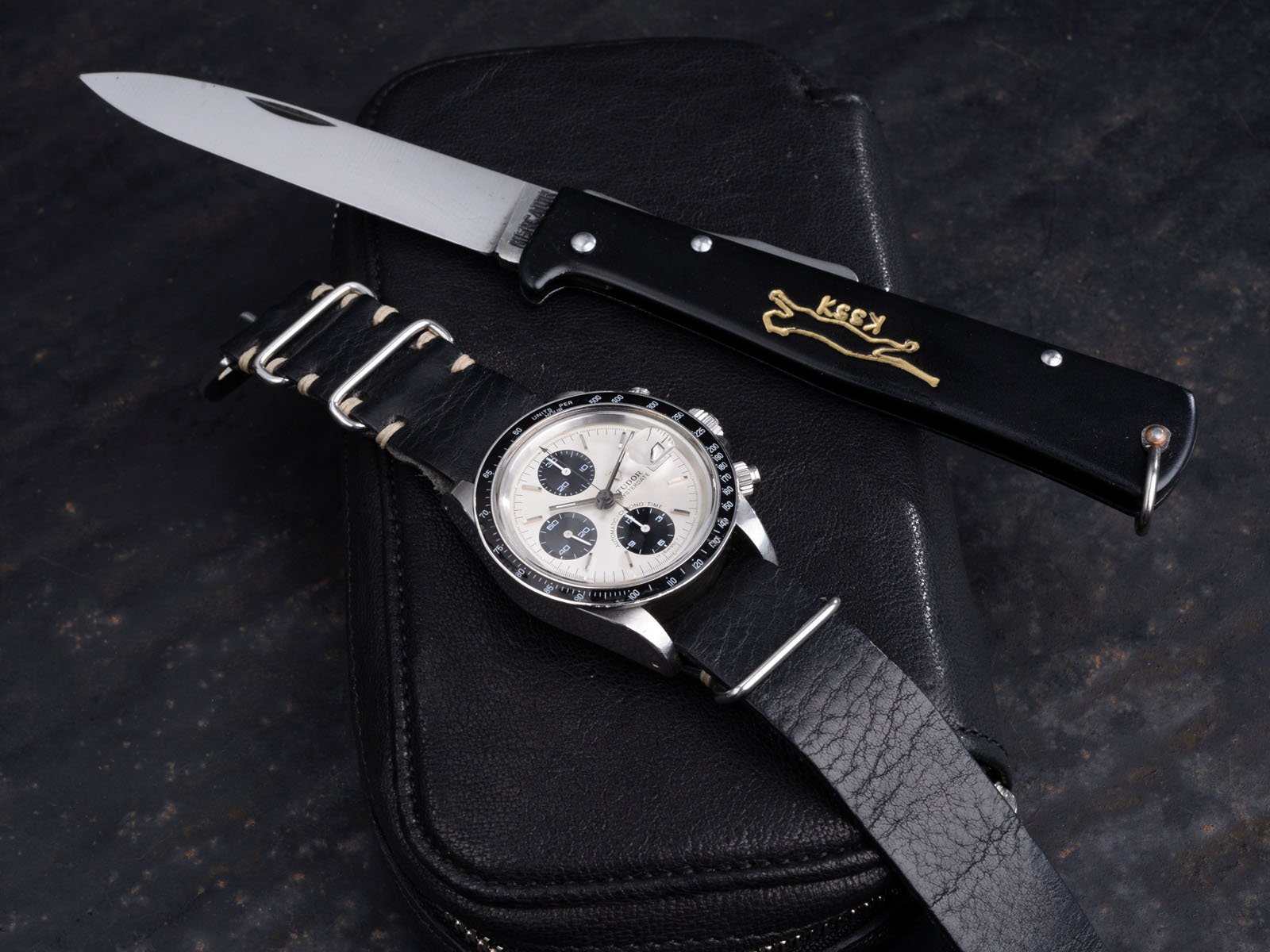 CURATED TUDOR 79160 BIG BLOCK CHRONOGRAPH B+P