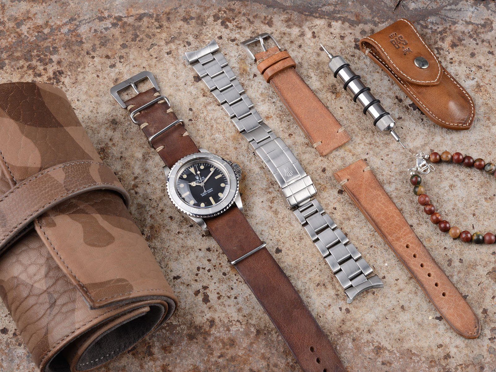 CURATED ‘DESSERT BROWNS’ ROLEX 5513 MAXI MK5