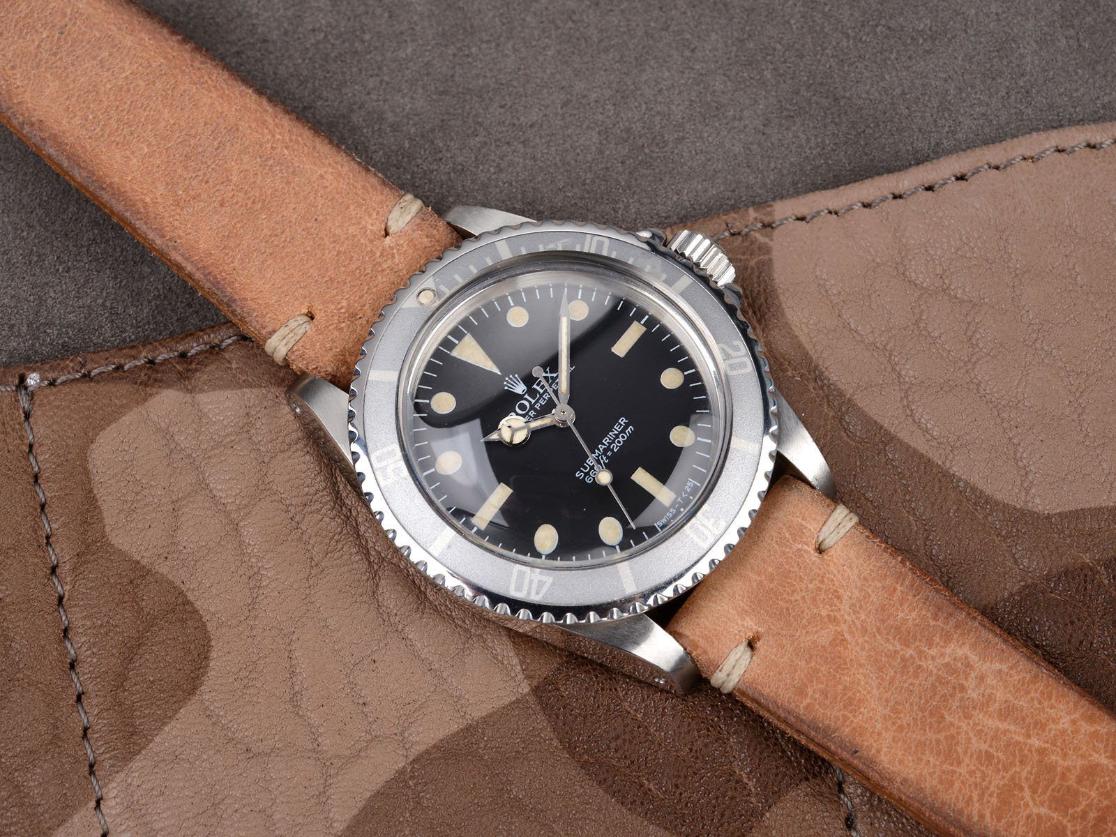 CURATED ‘DESSERT BROWNS’ ROLEX 5513 MAXI MK5