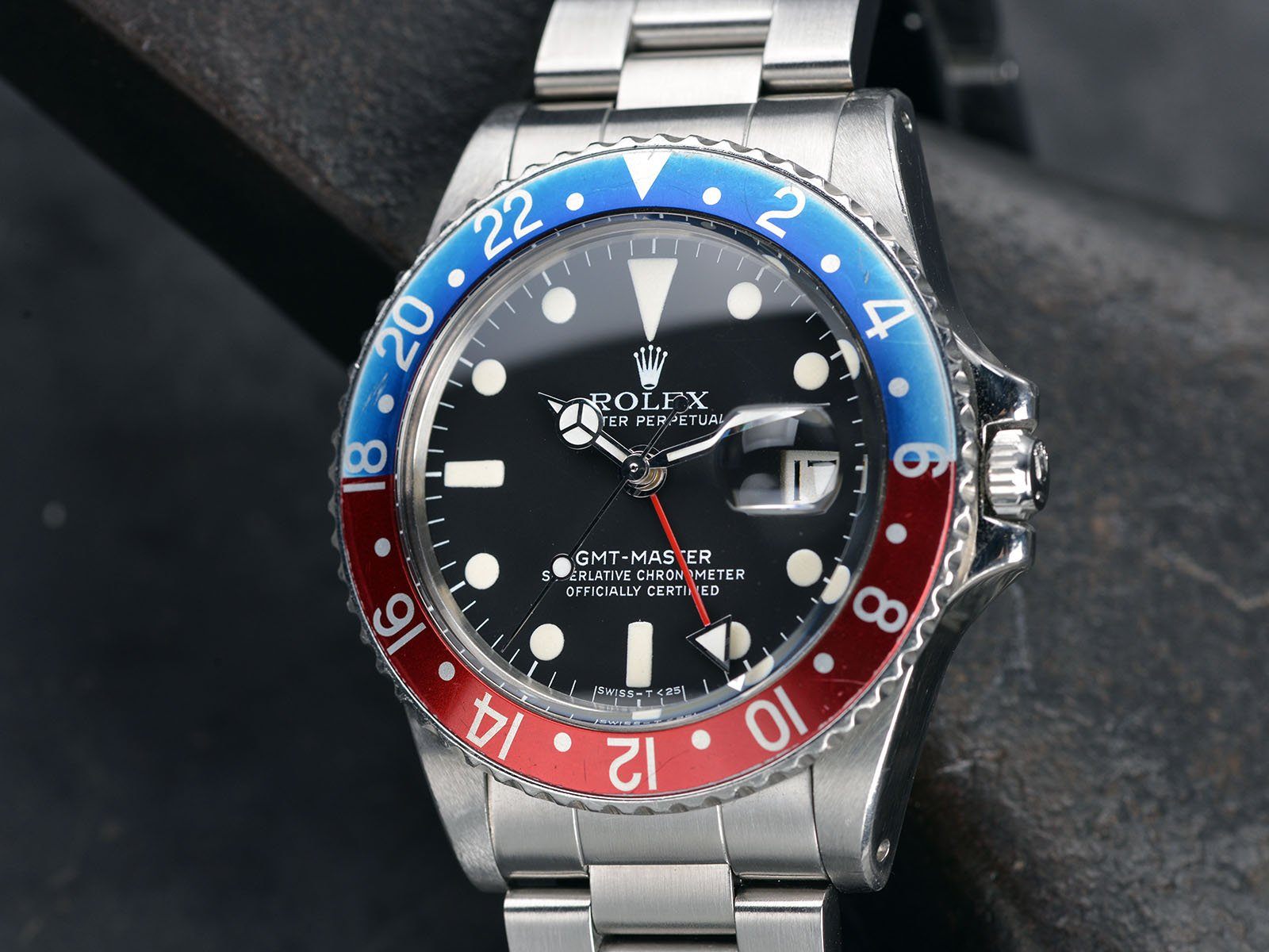 ROLEX 1675 GMT MAXI DIAL