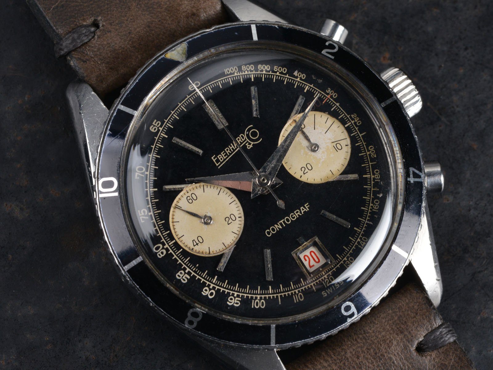 EBERHARD & CO VINTAGE CONTOGRAF