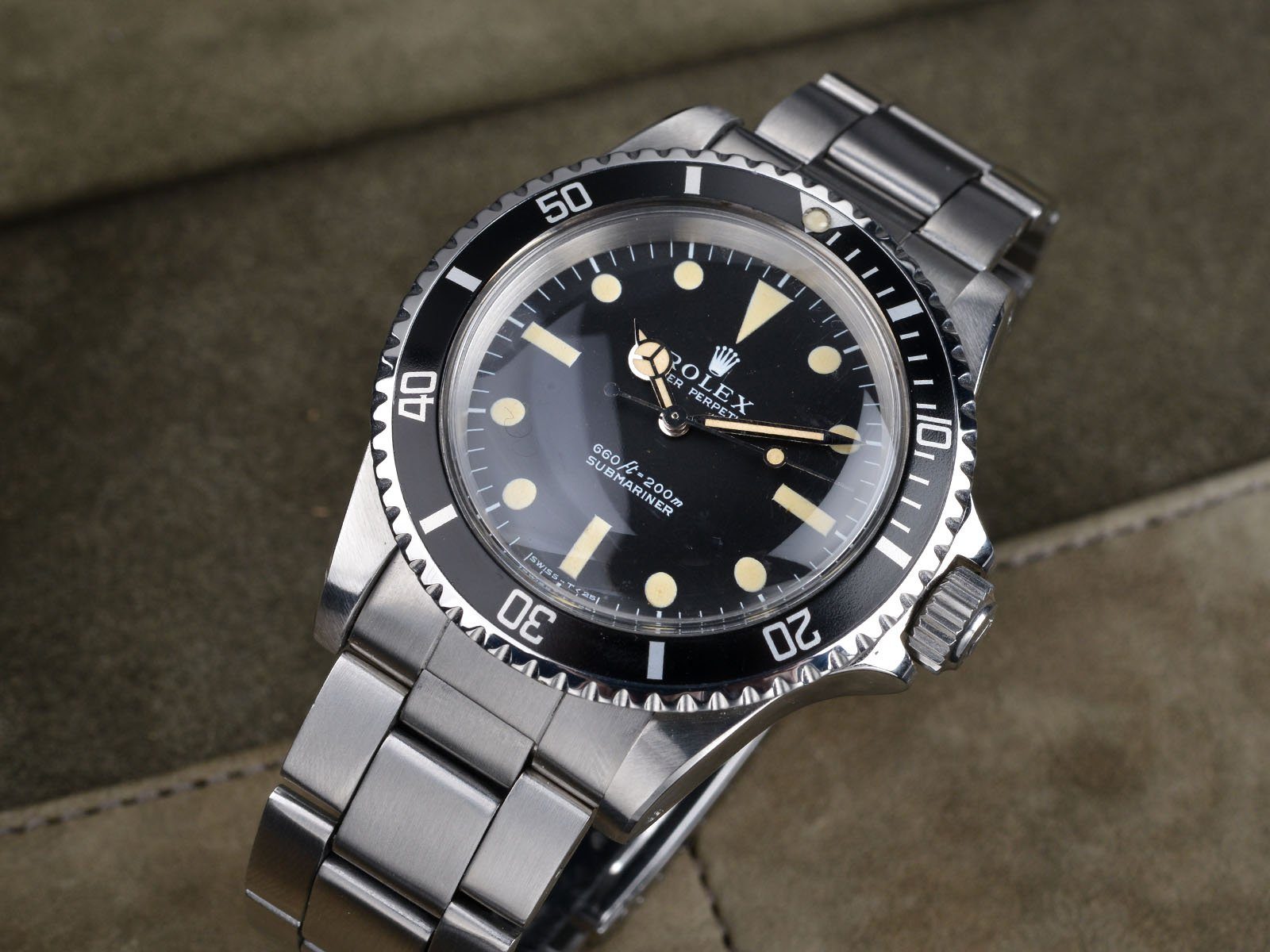 ROLEX 5513 SUBMARINER SERIF DIAL, 1972