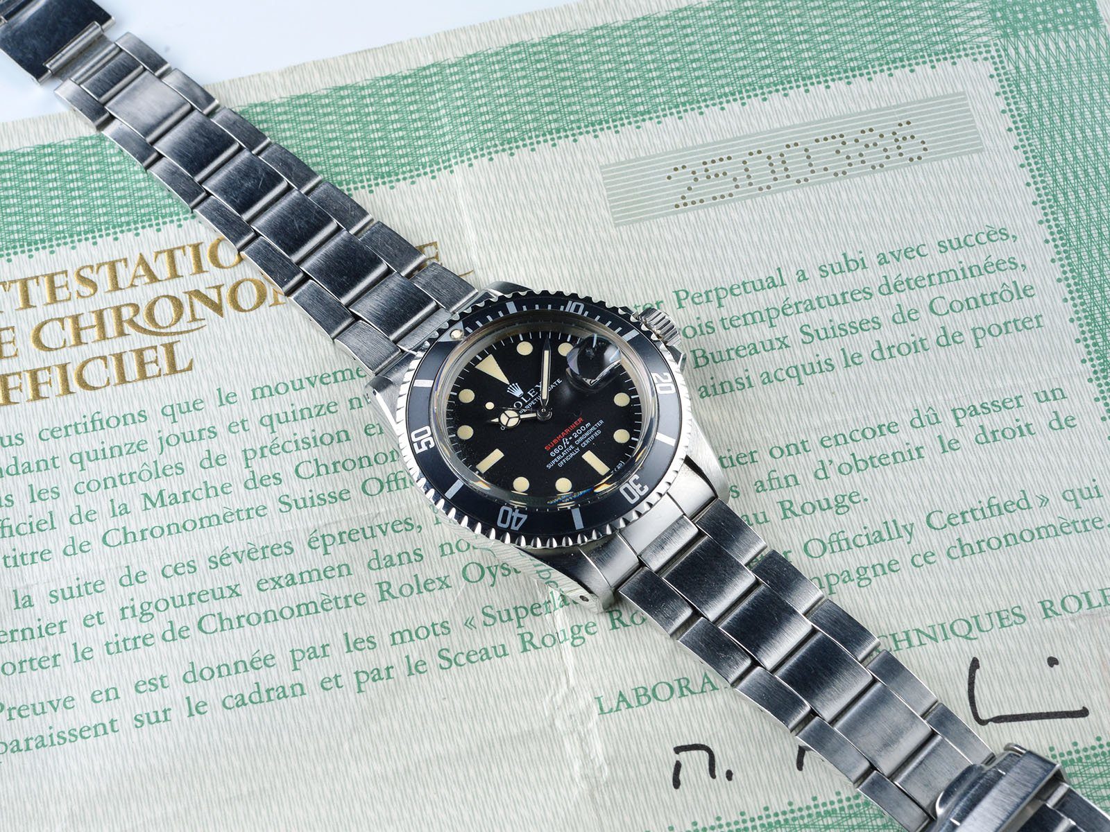 ROLEX 1680 RED ‘FROM ROAD TO REEF’ CURATED PACKAGE