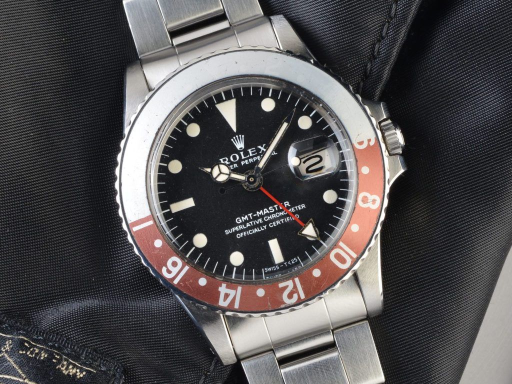 ROLEX 1675 GMT MK1 UNIQUE FADED MEGA FAT FONT