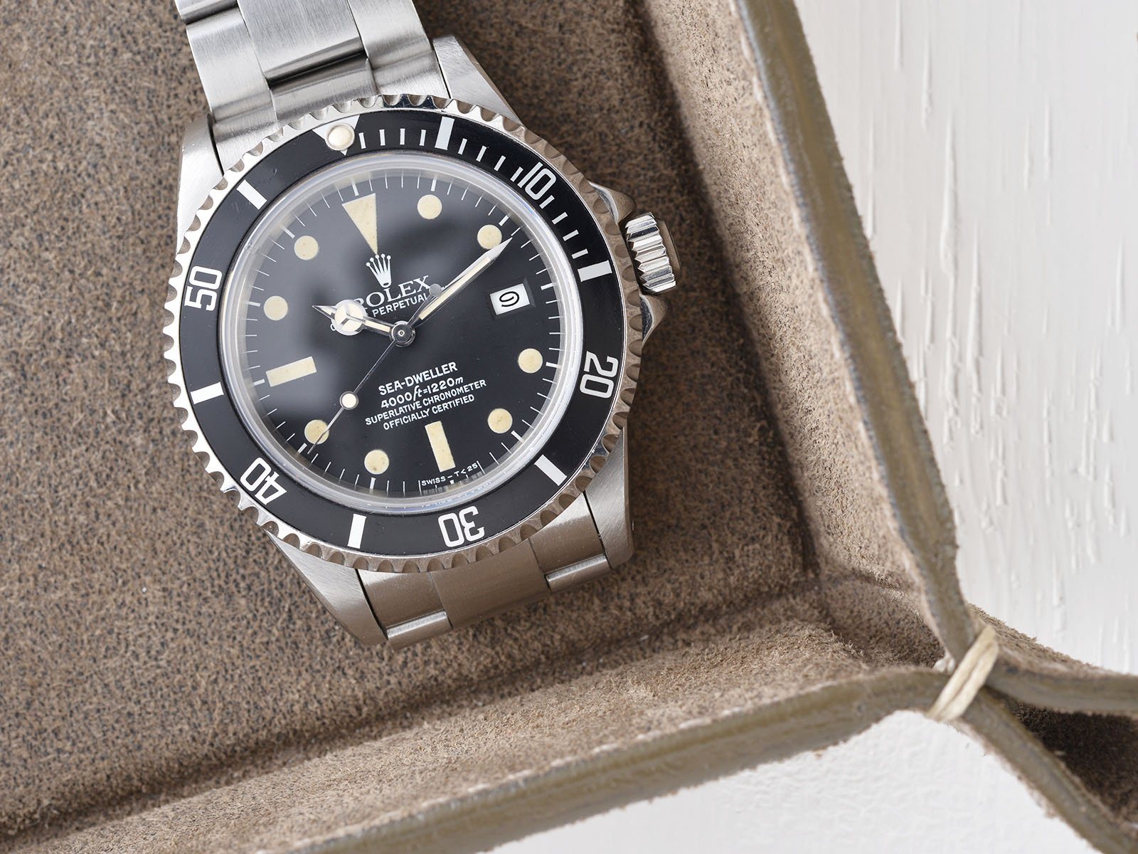 ROLEX 16660 SEADWELLER TRANSITIONAL B + P