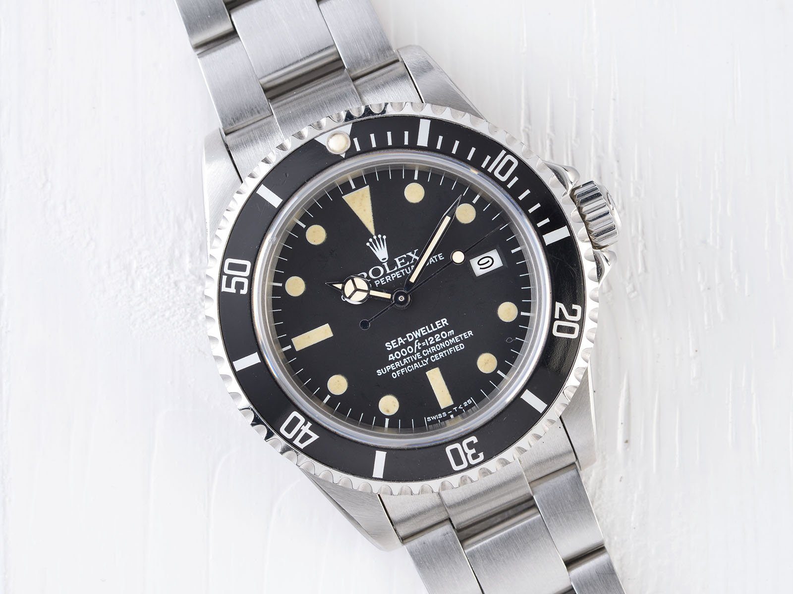 ROLEX 16660 SEADWELLER TRANSITIONAL B + P