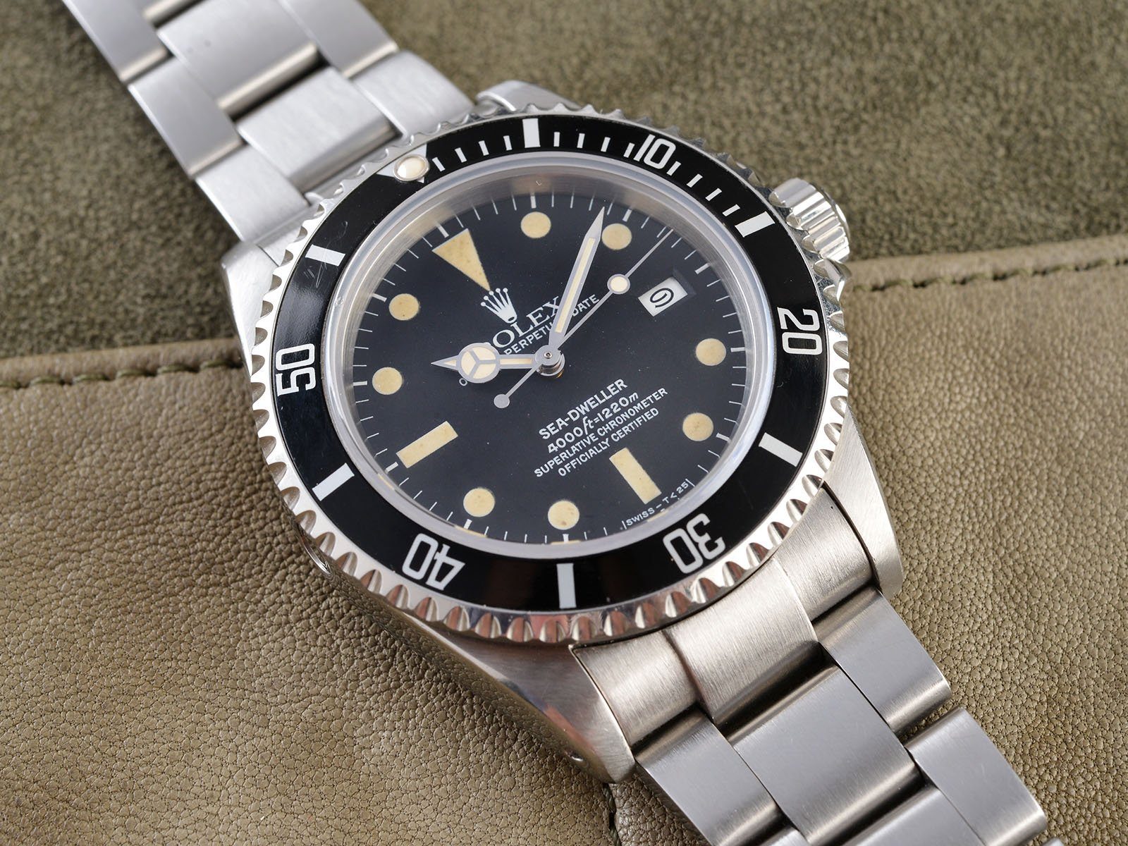 ROLEX 16660 SEADWELLER TRANSITIONAL B + P