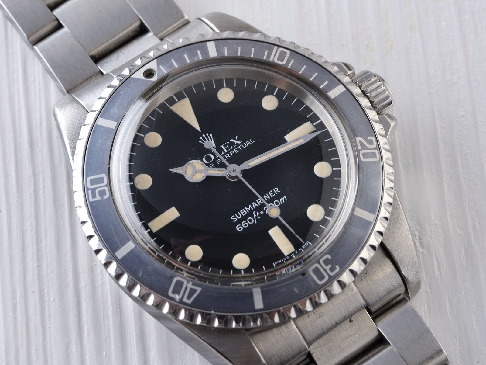 ROLEX 5513 SUBMARINER MAXI MK 4 GHOST INLAY