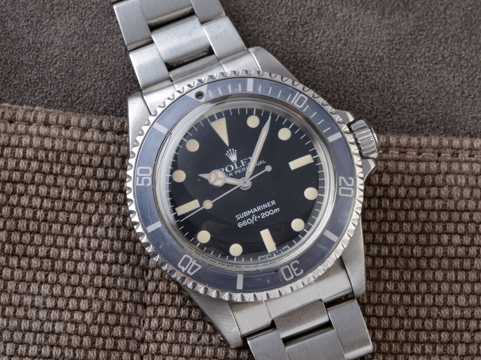 ROLEX 5513 SUBMARINER MAXI MK 4 GHOST INLAY