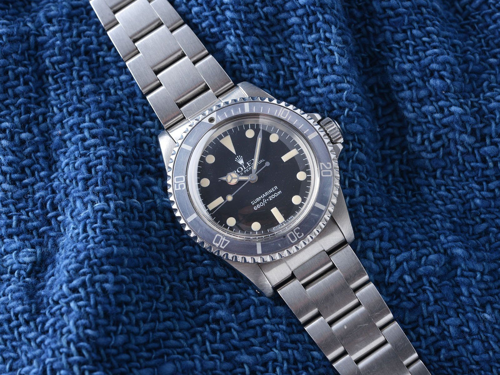 ROLEX 5513 SUBMARINER MAXI MK 4 GHOST INLAY