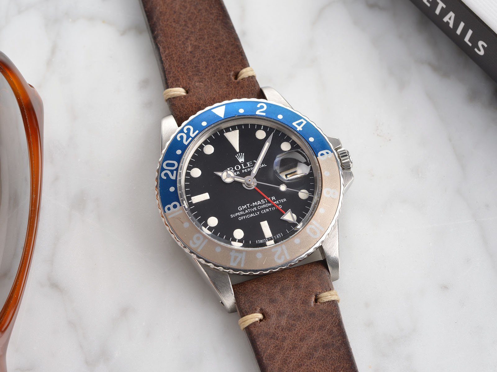 ROLEX 1675 GMT MK1 LONG E