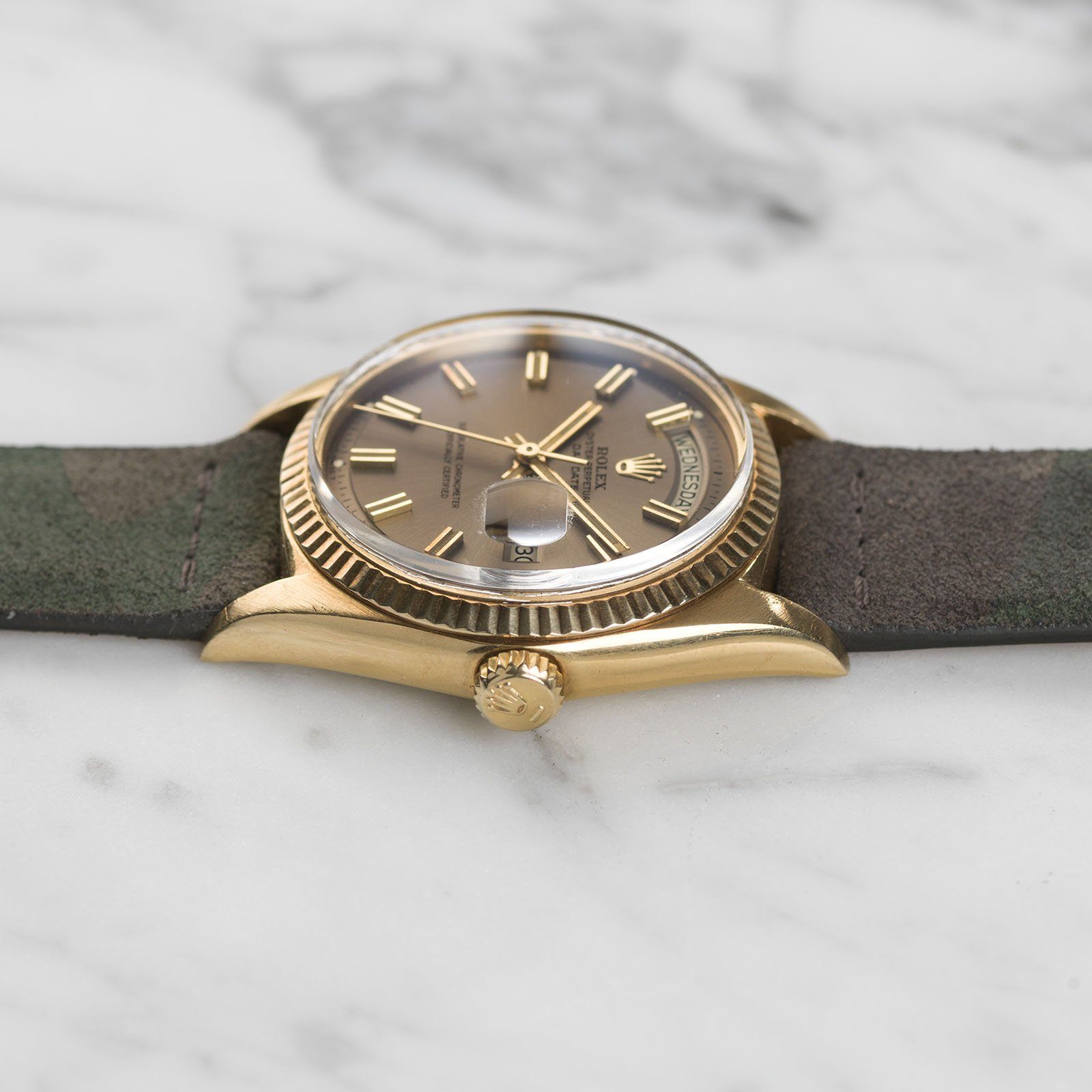 ROLEX DAY DATE 1803 GREY WIDE BODY