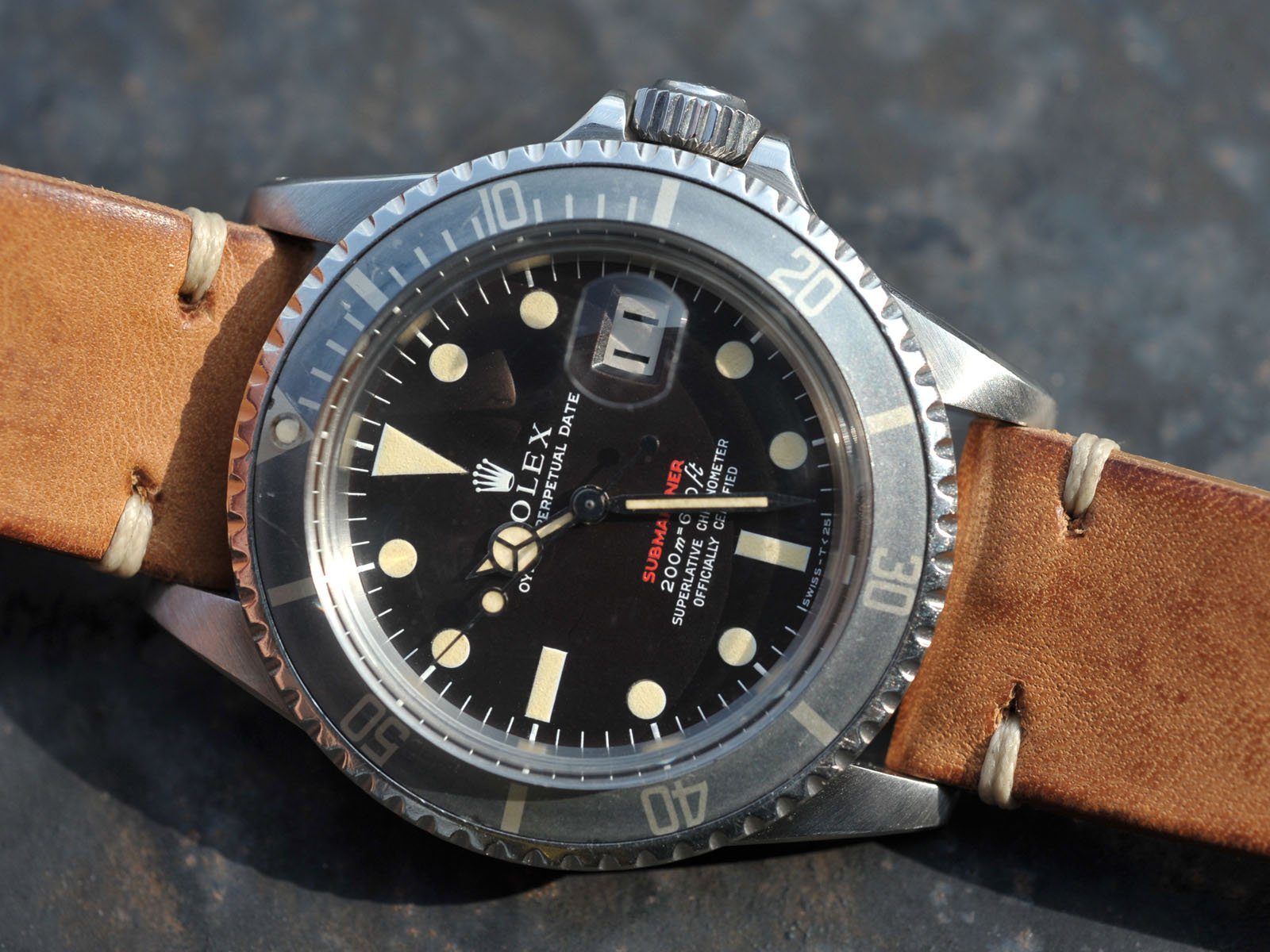 CURATED ROLEX 1680 MT.’S FIRST REDSUB B+P