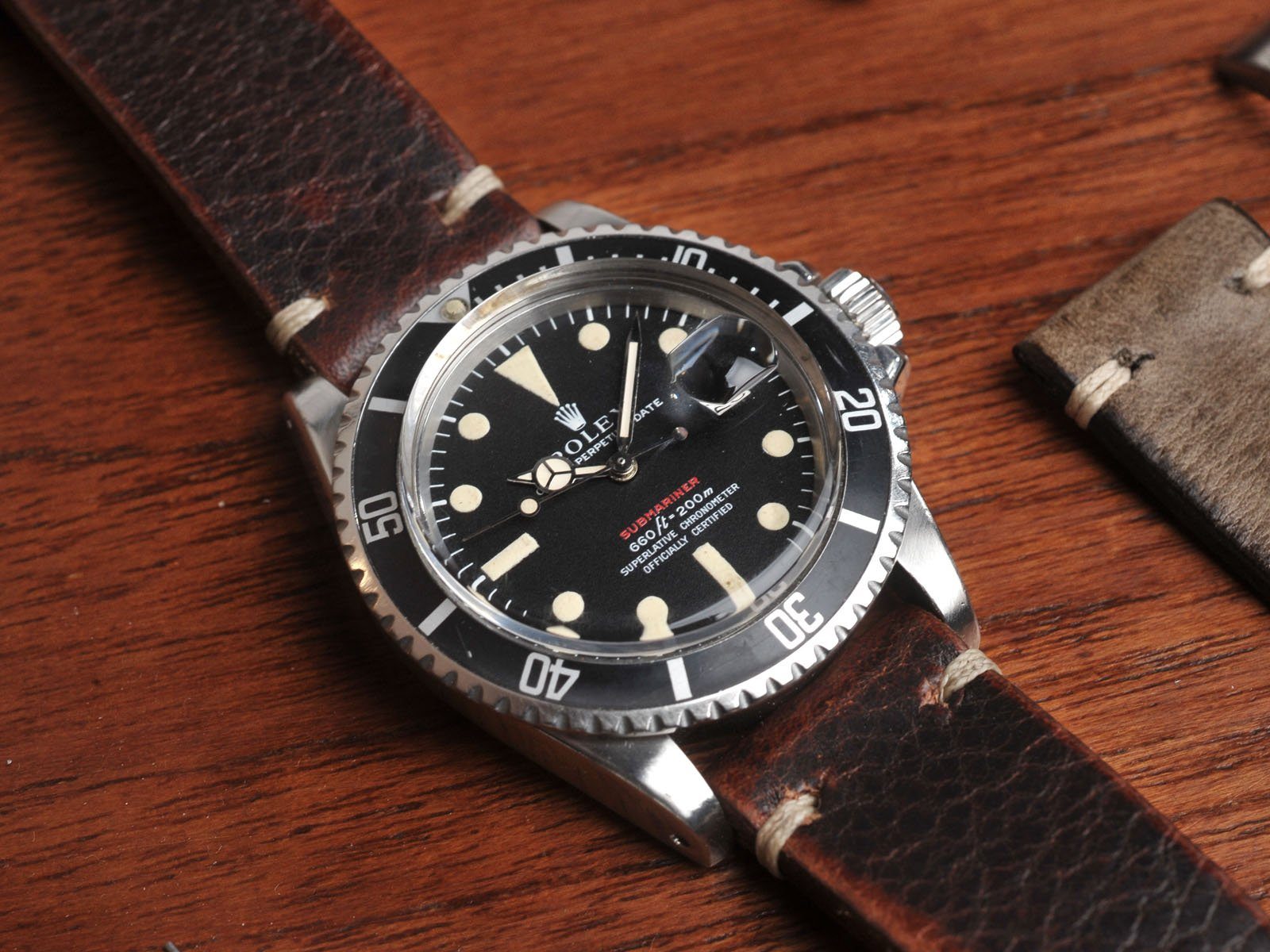 CURATED ROLEX 1680 REDSUB FROM 1970