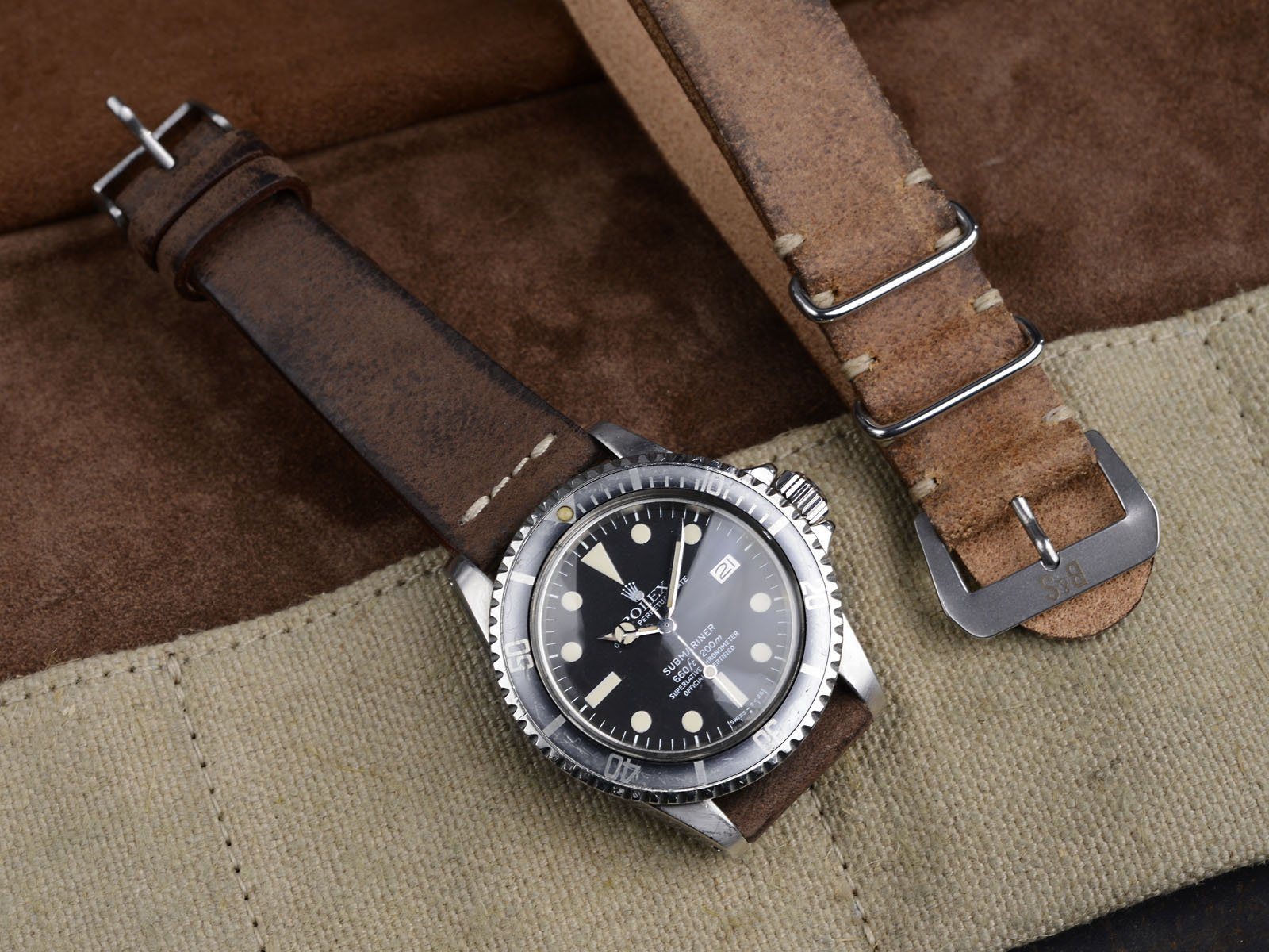 CURATED ‘GHOST REBEL’ ROLEX 1680 SUBMARINER