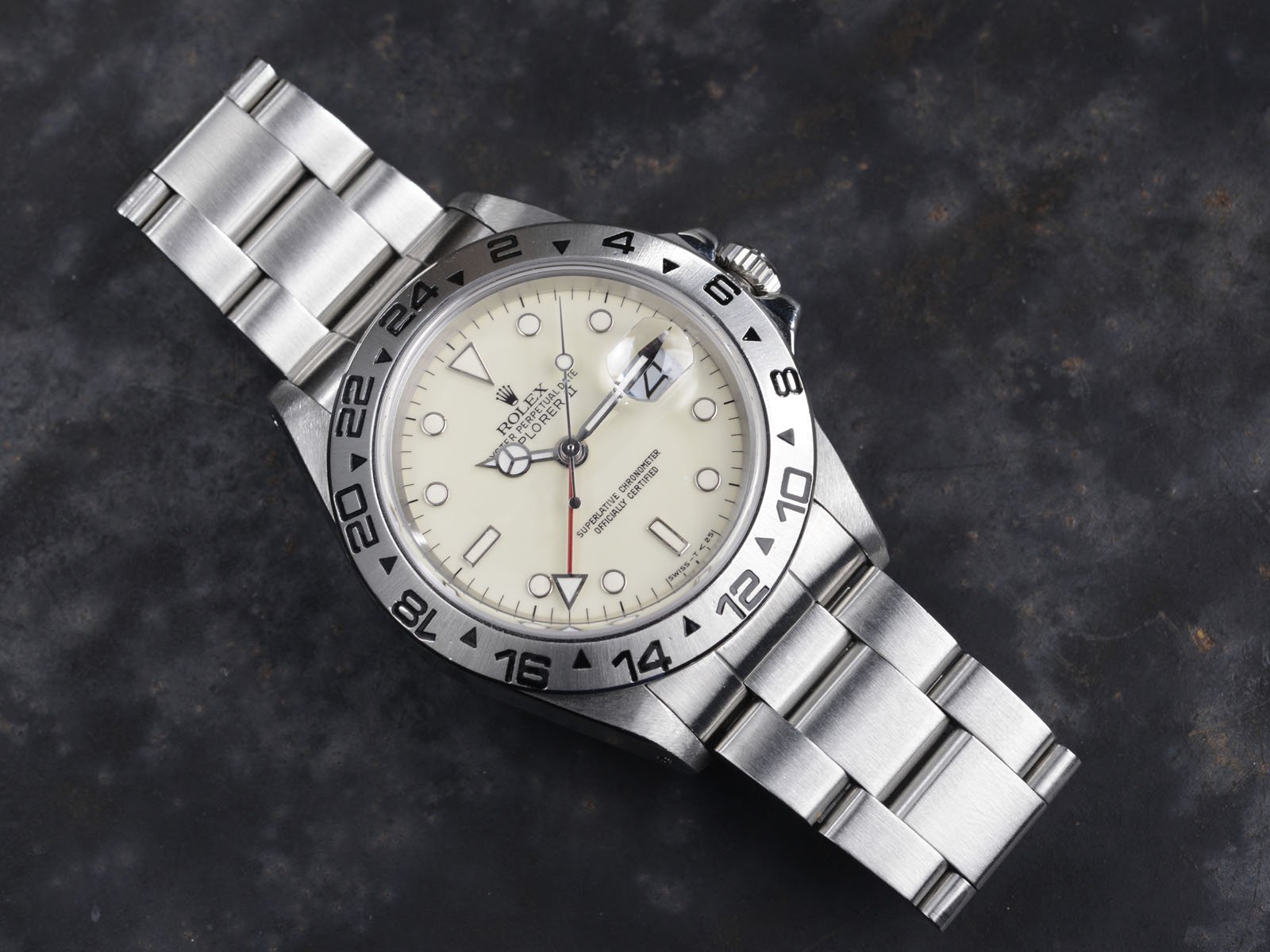 CURATED ROLEX 16550 CREAM DIAL EXPLORER