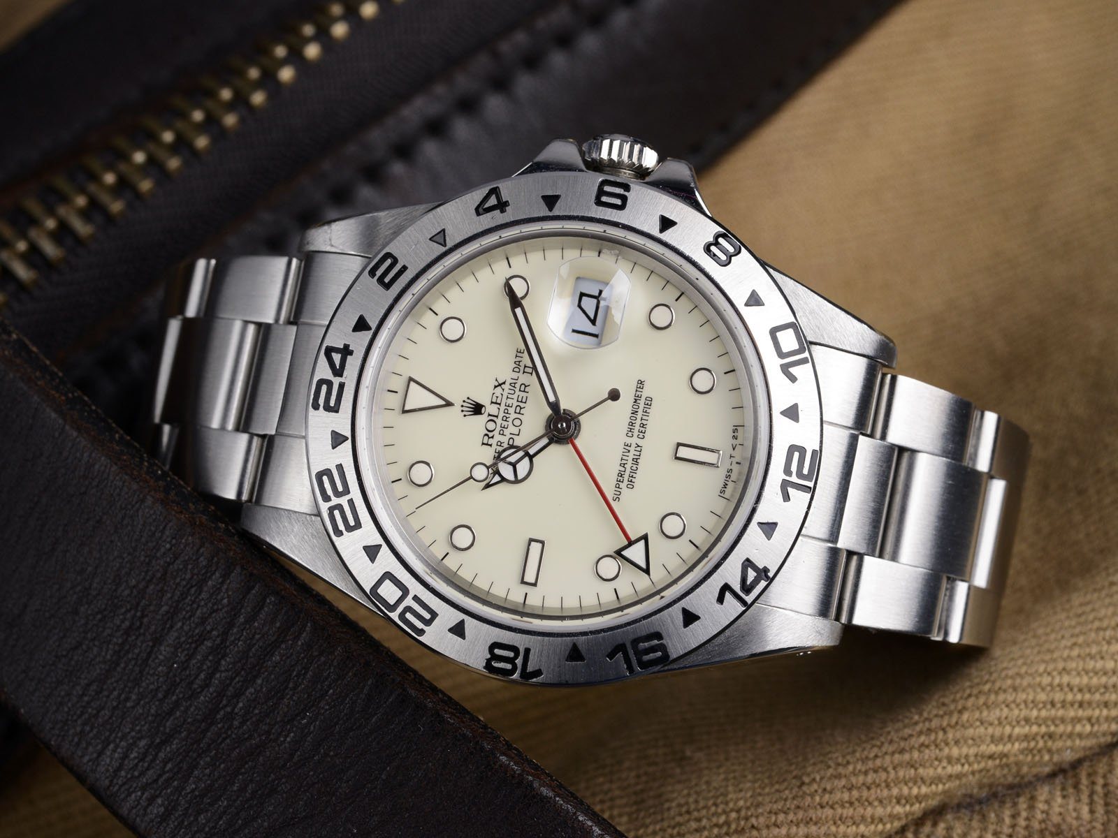 CURATED ROLEX 16550 CREAM DIAL EXPLORER