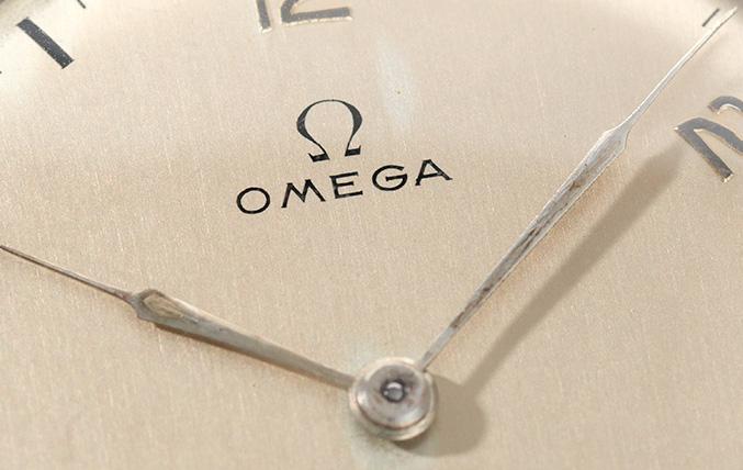 Omega ‘Square Lug’ Jumbo Calatrava 1940s