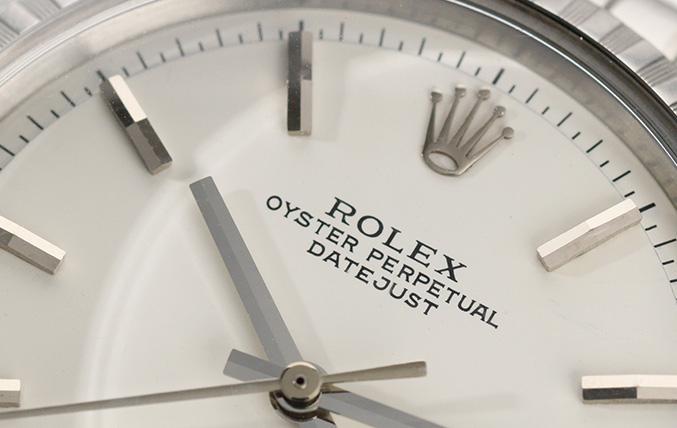 Rolex Datejust White Non Lume Dial 1603